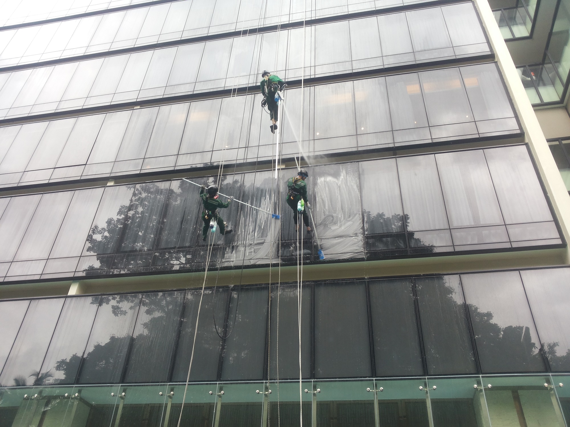 External Height Access Facade Cleaning BMS Group Singapore