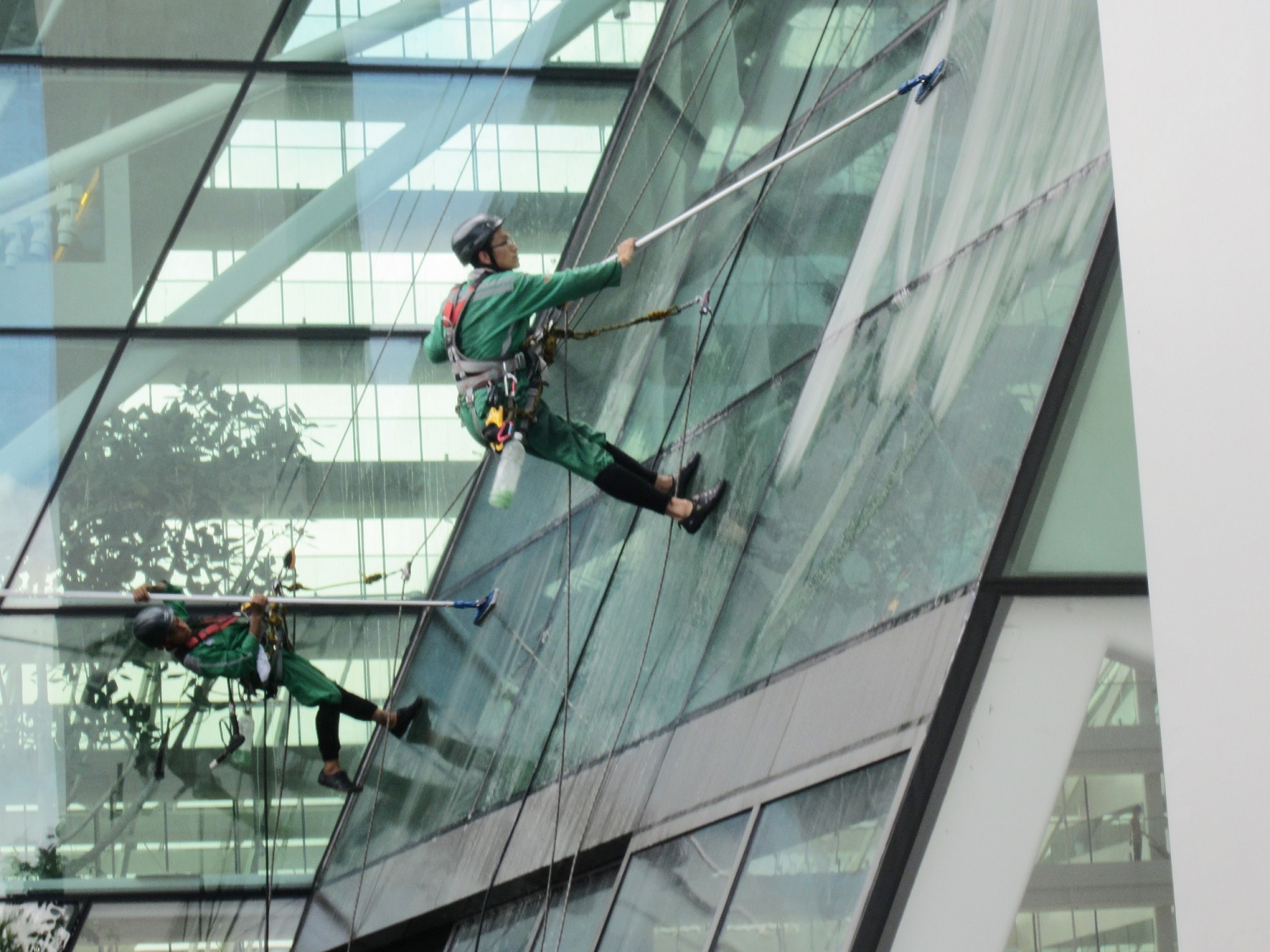 External Height Access Facade Cleaning BMS Group Singapore