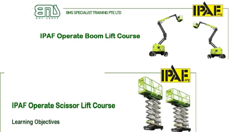 International Powered Access Federation (IPAF) Courses